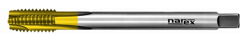 G1/2 HSSE,TiN,DIN5156, strojní závitník s lamačem třísky s přímou drážkou; kód 3512